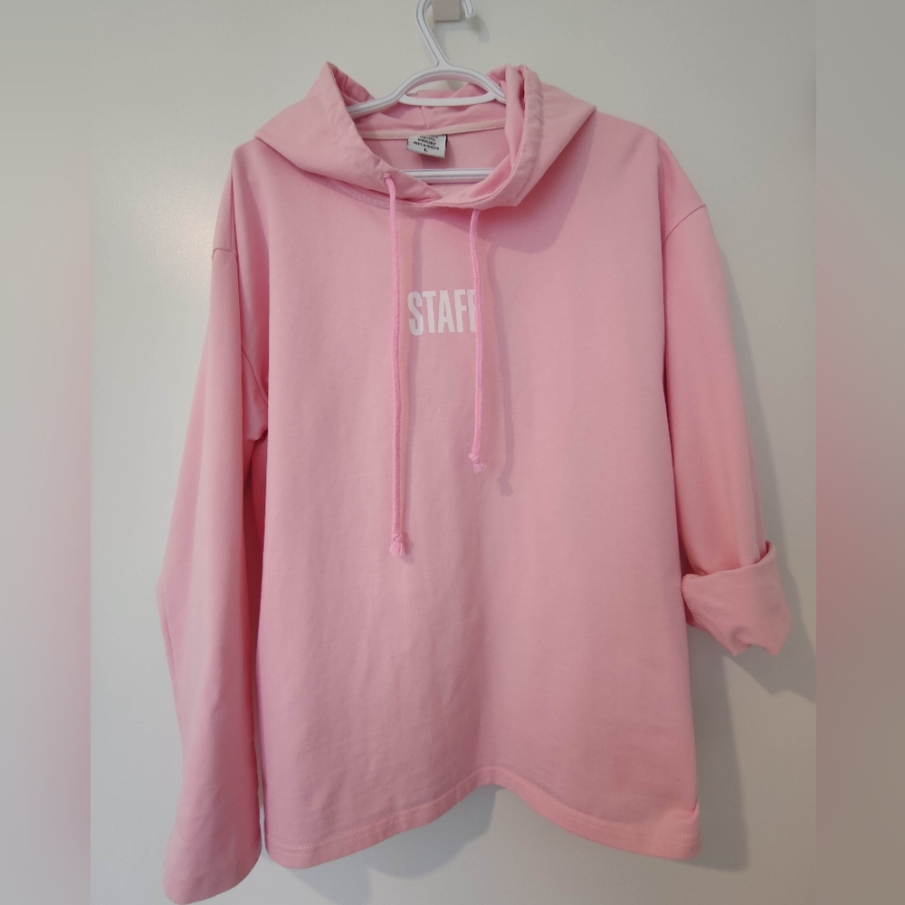 Pret-A-Porter *Hanes* Hoodie • Pale Pink (L)• Archive Designer Collab
